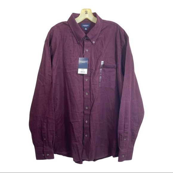 Sonoma Woven LS Button Down Shirt - Picture 4 of 9